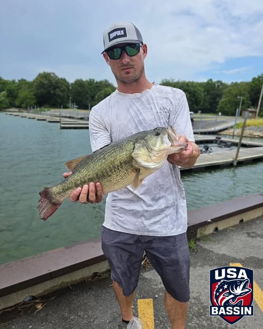 7.69lbs Largemouth on Rend Lake!