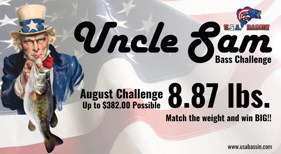 August Uncle Sam Bass Announcement!
